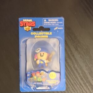 Mattel Brawl Stars Collectible Figure - Blue and Yellow